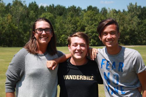 From left to right; JD Dunklee, Kyle Woodward, and Mason Keopradit turned their goals into an exciting reality.