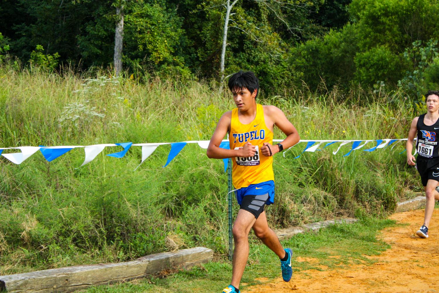 Tupelo+XC+crosses+the+finish+line+in+3rd