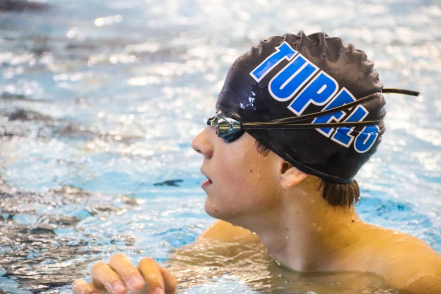Teodor Pech - North half swim meet in Tupelo - October 17, 2020
