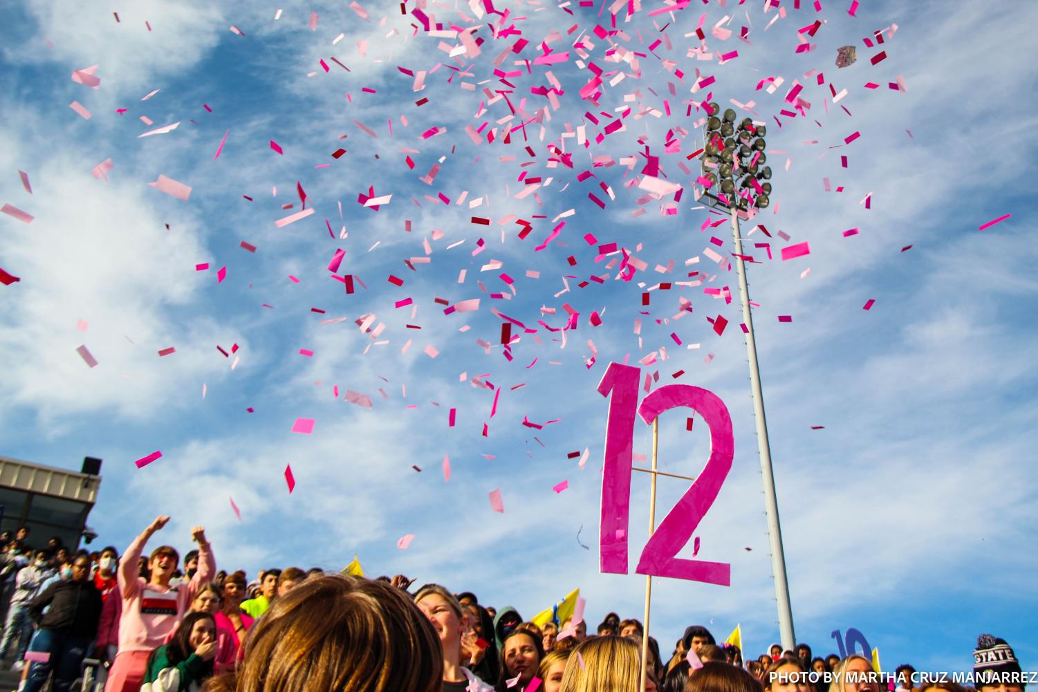 Pink Out Pep Rally Held at Tupelo Golden Wave Stadium