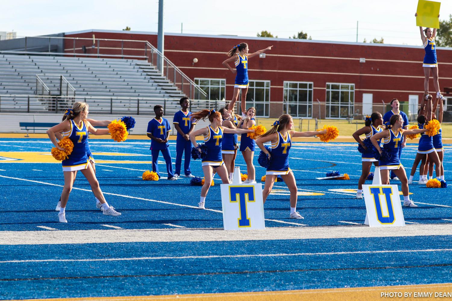 Pink Out Pep Rally Held at Tupelo Golden Wave Stadium