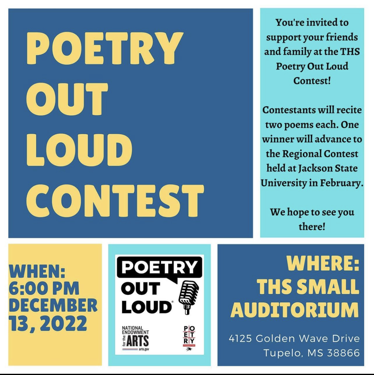 WVIA Special Presentations  2022 Poetry Out Loud Regional