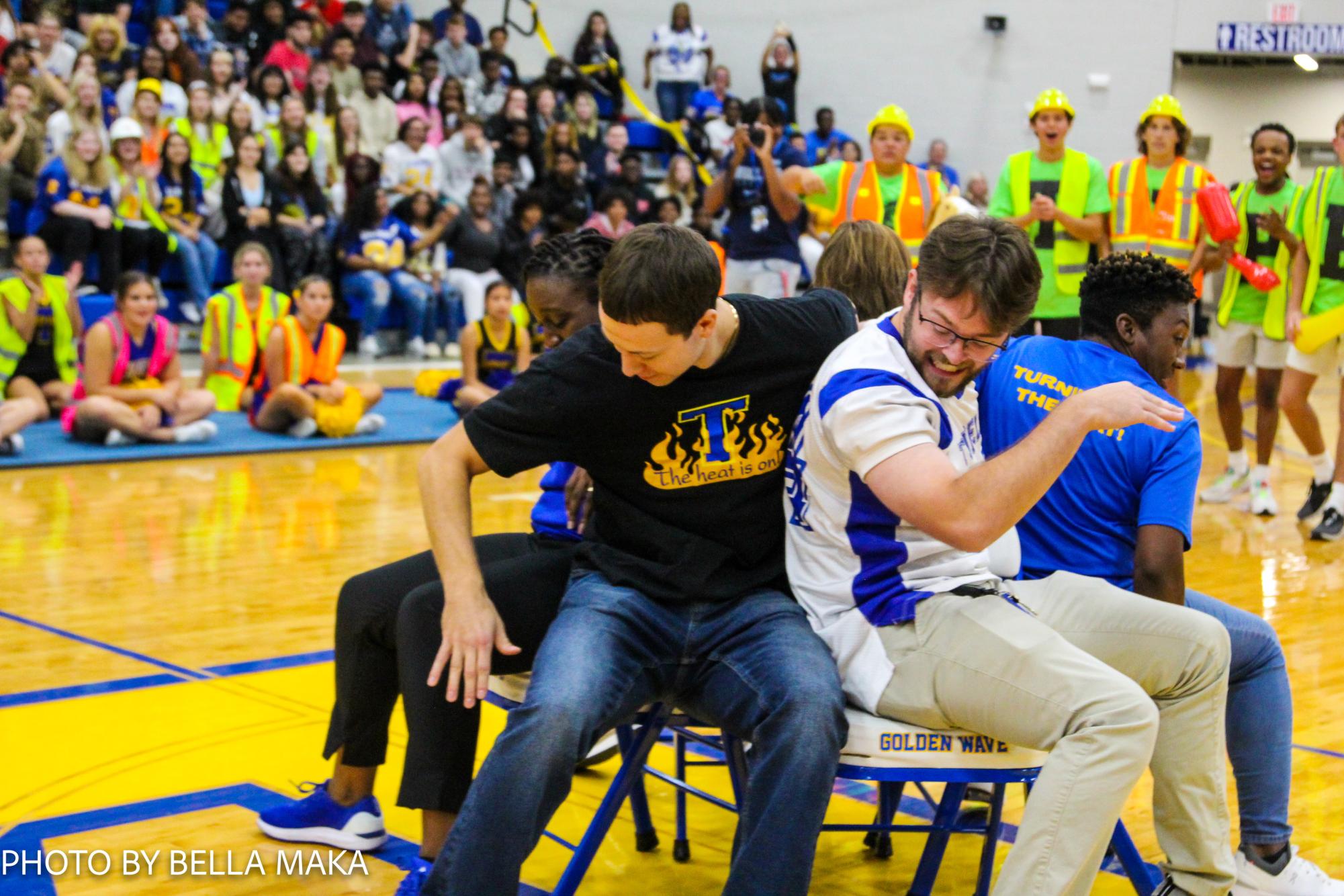 First+Pep+Rally+Hits+High+Note%3A+Teachers+Compete+in+Musical+Chairs+Showdown