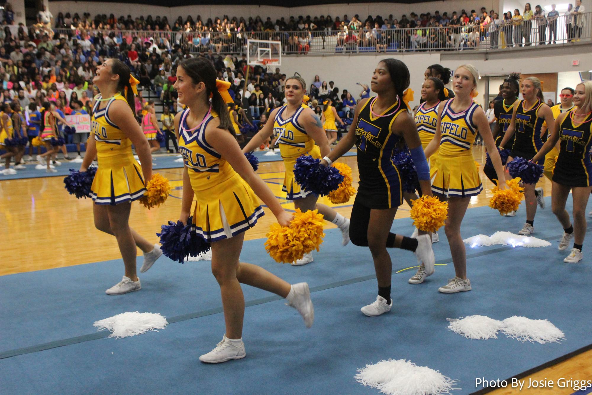 Tupelo holds first pep rally of the season