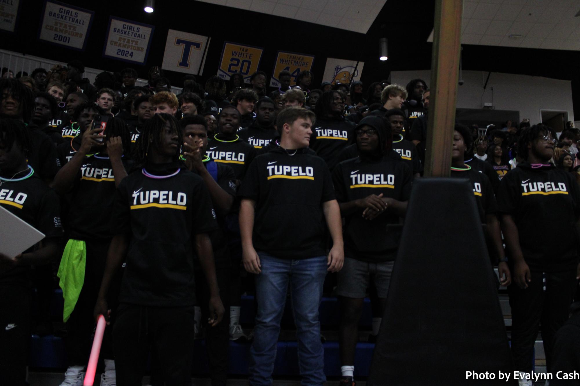 Tupelo holds first pep rally of the season