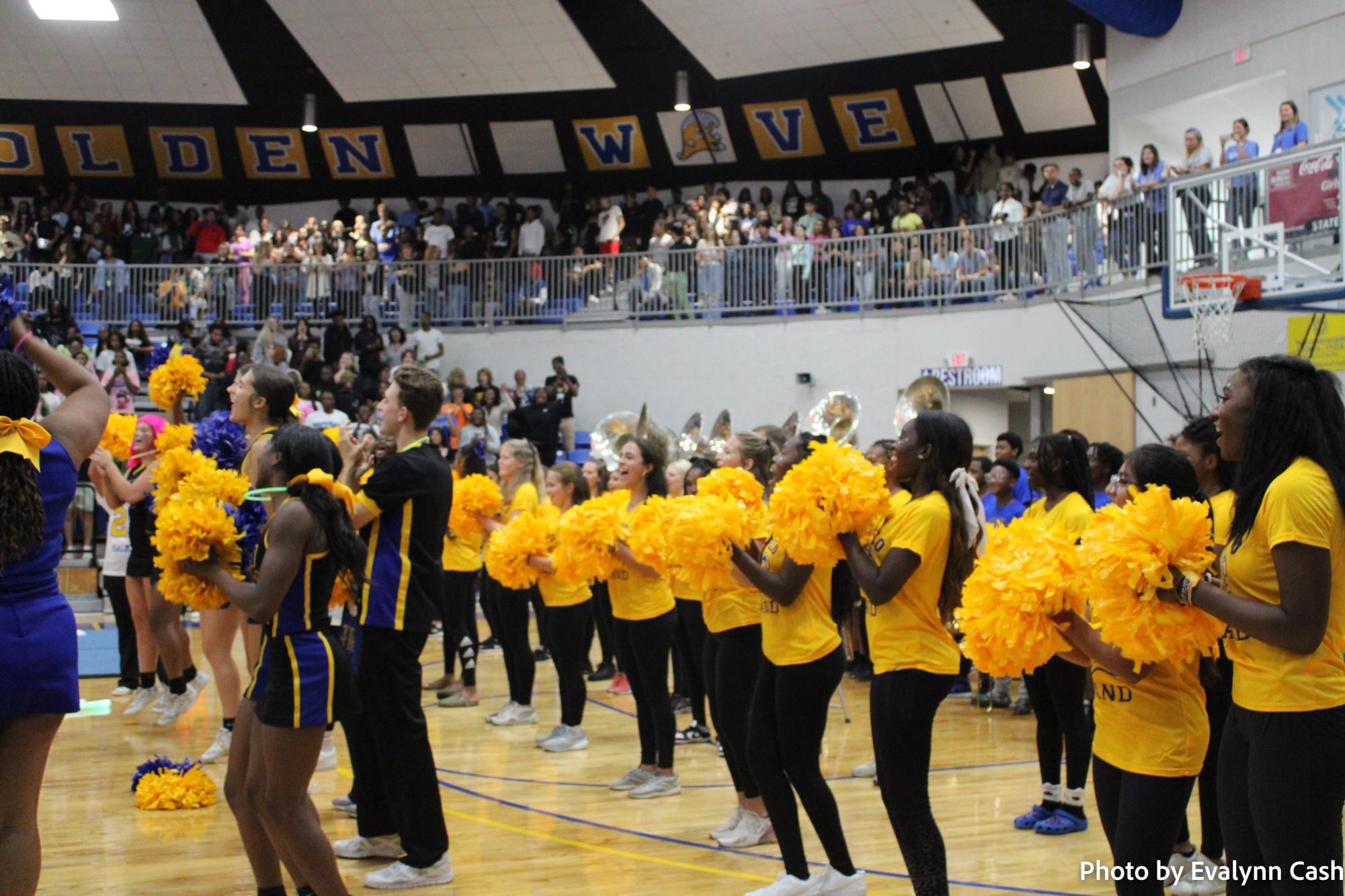 Tupelo holds first pep rally of the season