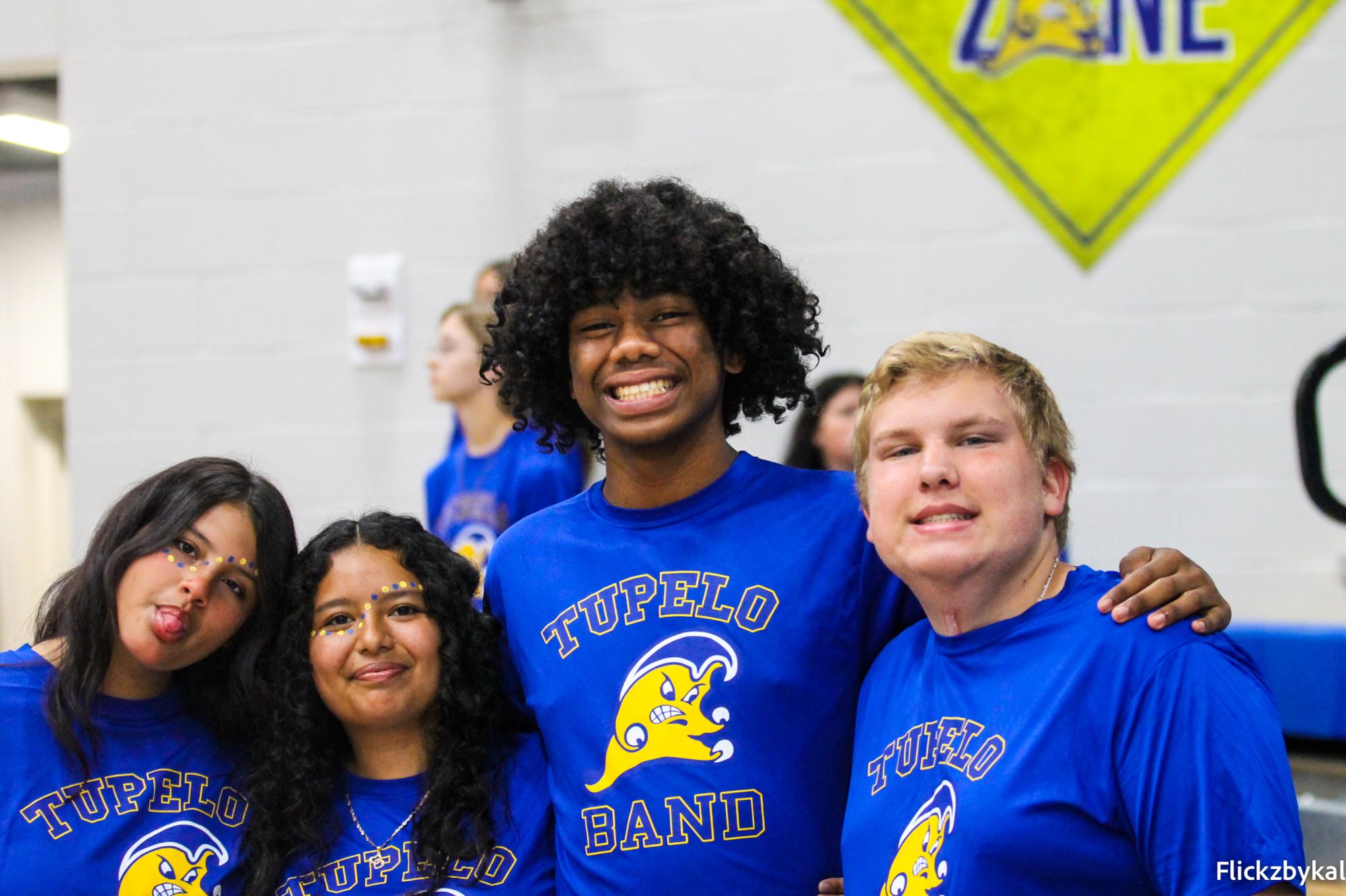 Tupelo holds first pep rally of the season