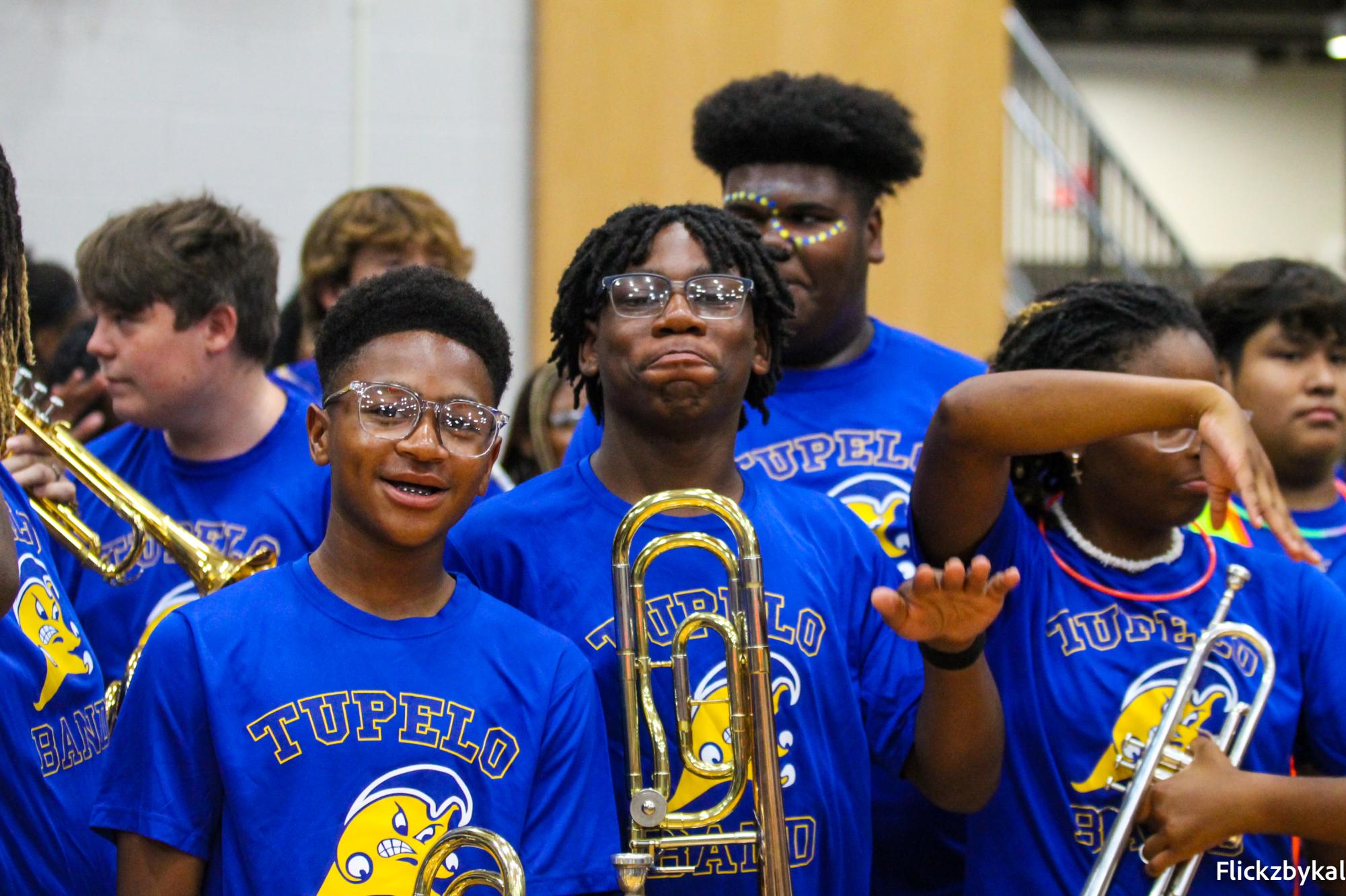 Tupelo holds first pep rally of the season