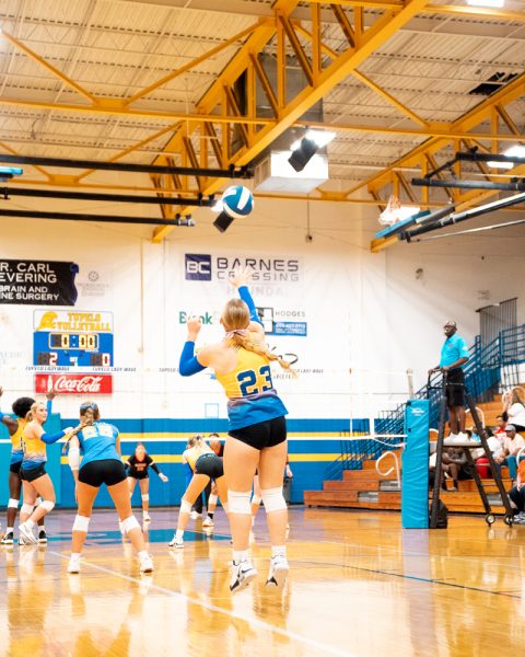 Tupelo Volleyball Beats the Clinton Arrows in Home Opener