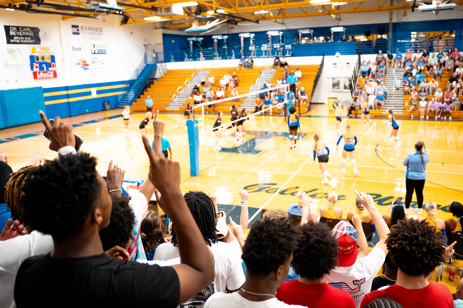 Tupelo Volleyball Beats the Clinton Arrows in Home Opener