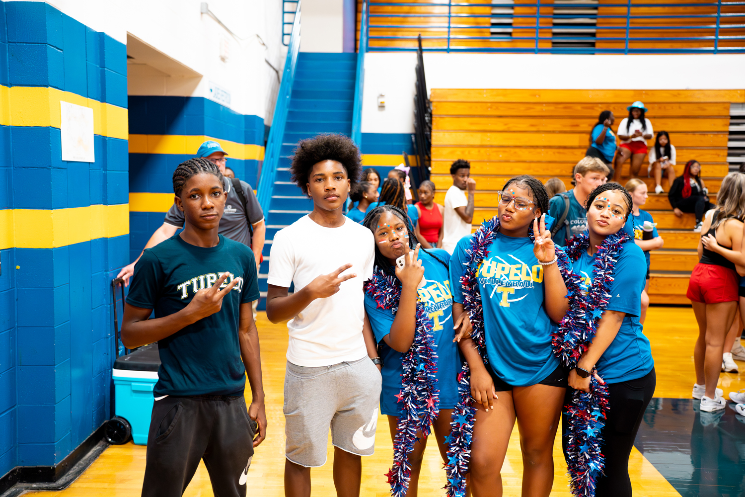 Tupelo Volleyball Beats the Clinton Arrows in Home Opener