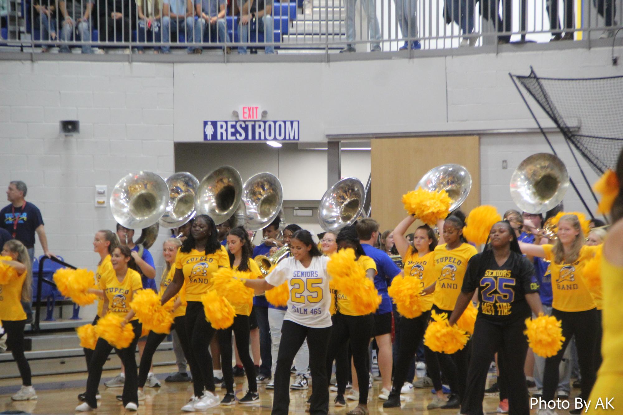 Tupelo holds first pep rally of the season