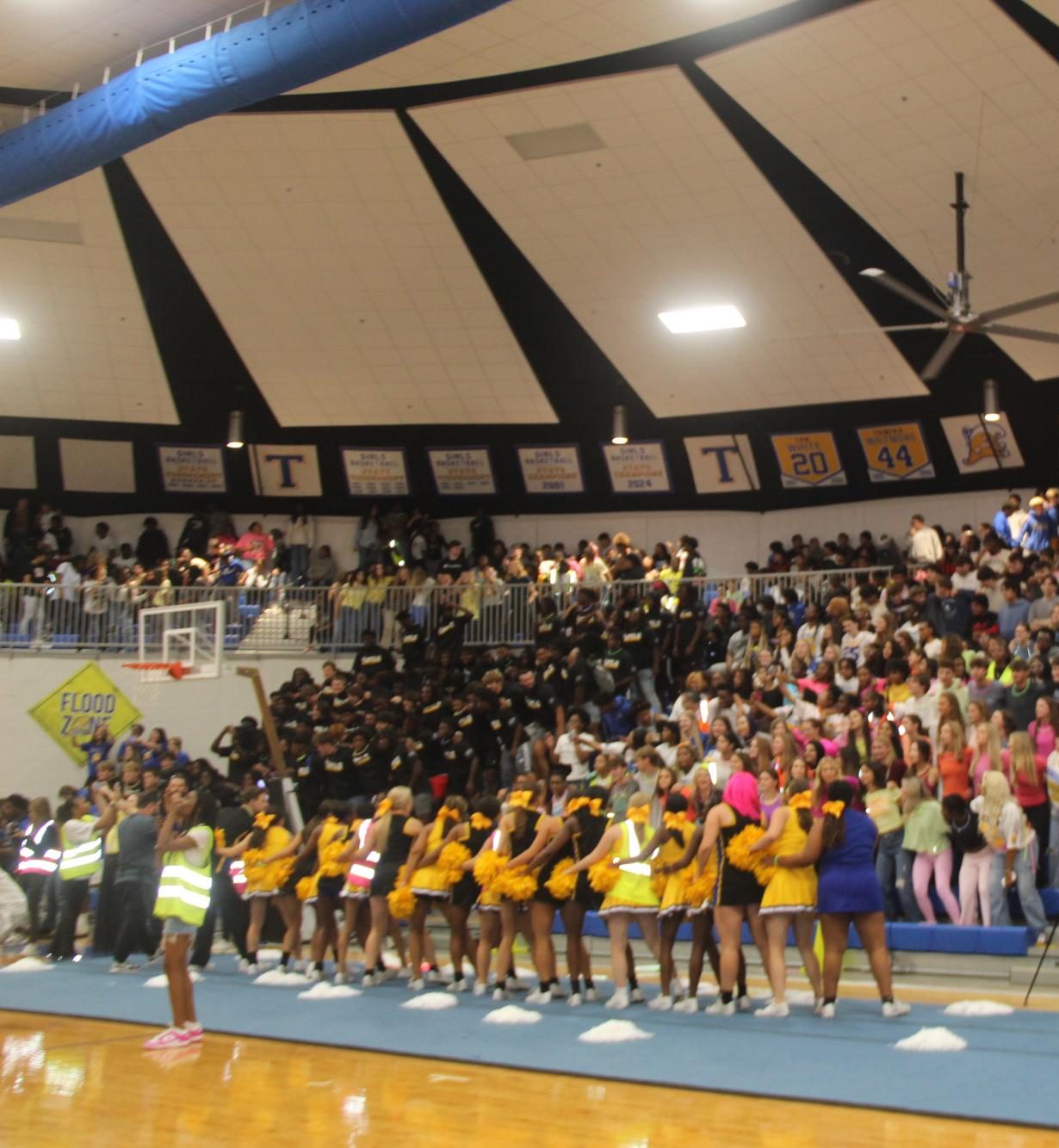 Tupelo holds first pep rally of the season