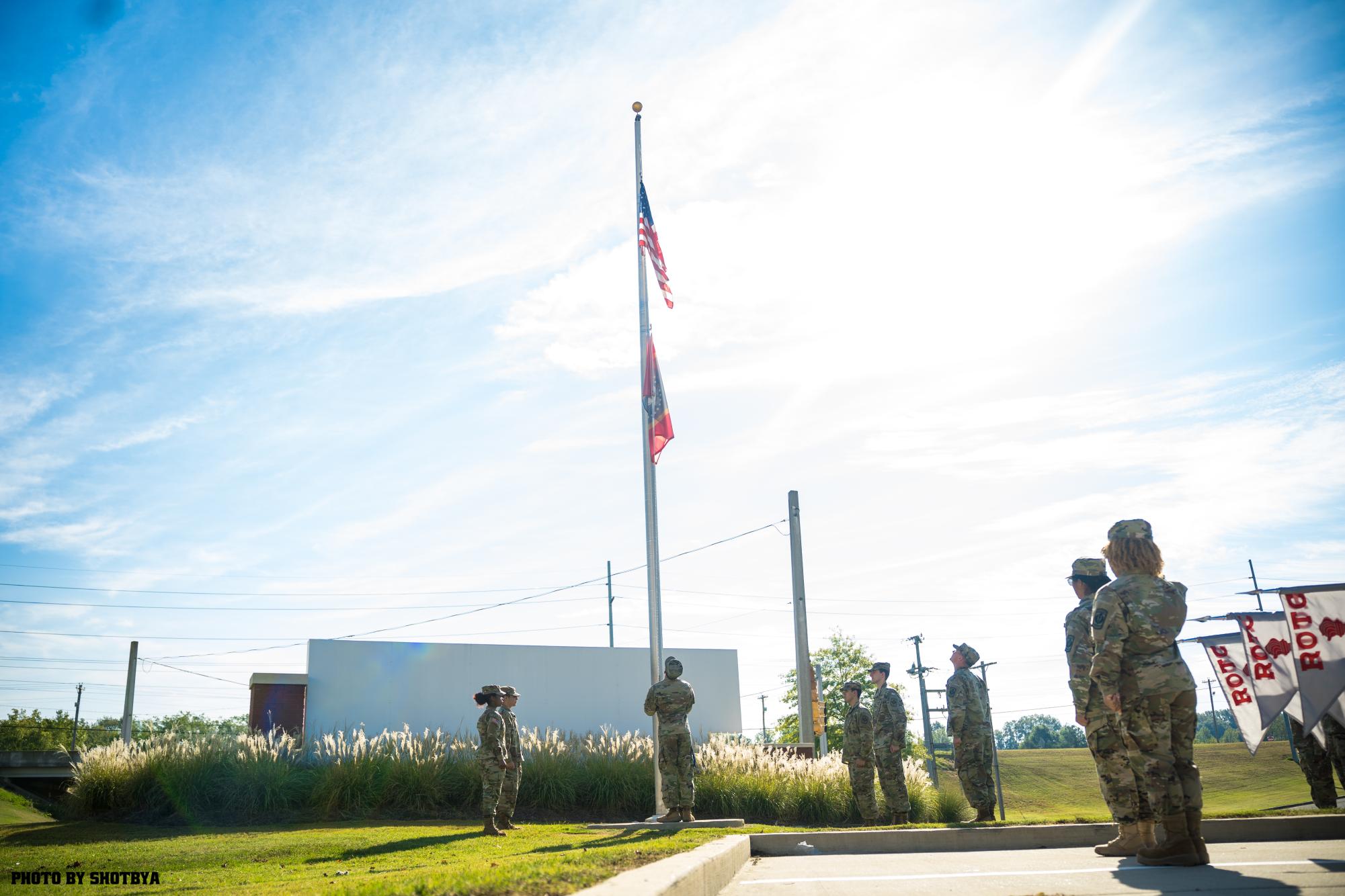 Standing United In Honor and Remembrance: JROTC Pays Tribute to the Heroes of 9/11.