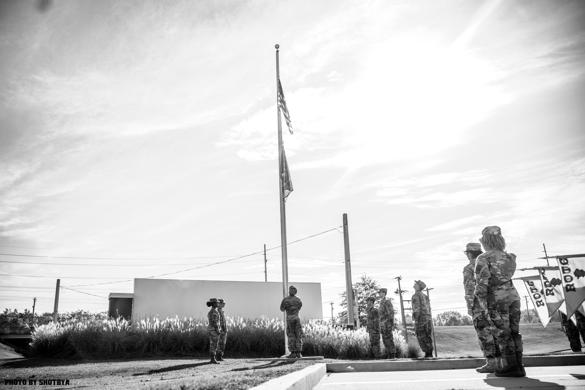 Standing United In Honor and Remembrance: JROTC Pays Tribute to the Heroes of 9/11.