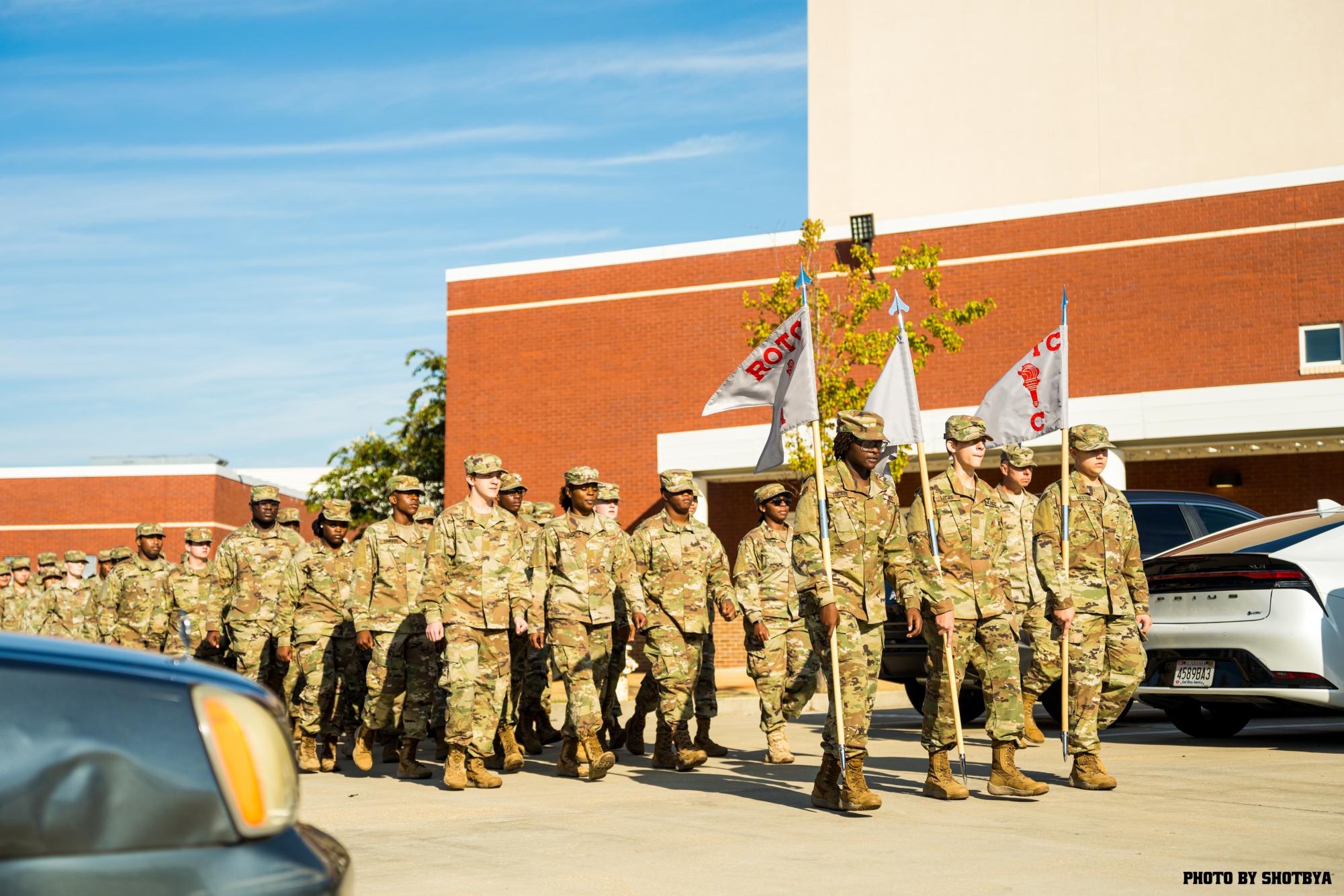 Standing United In Honor and Remembrance: JROTC Pays Tribute to the Heroes of 9/11.