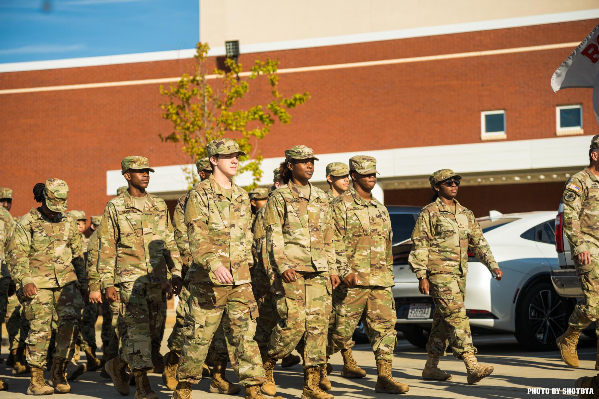 Standing United In Honor and Remembrance: JROTC Pays Tribute to the Heroes of 9/11.