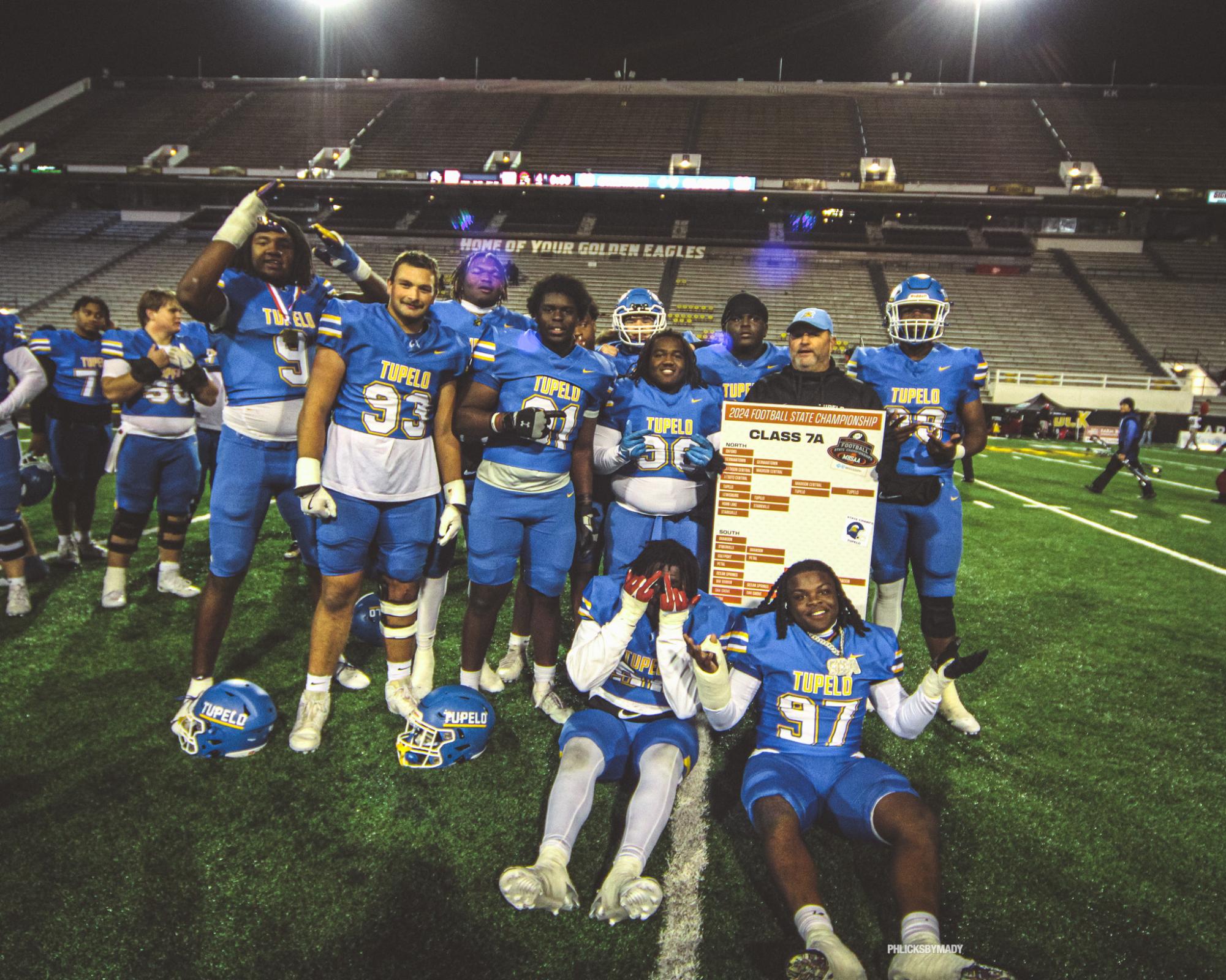 TUPELO WINS 2024 7A STATE CHAMPIONSHIP