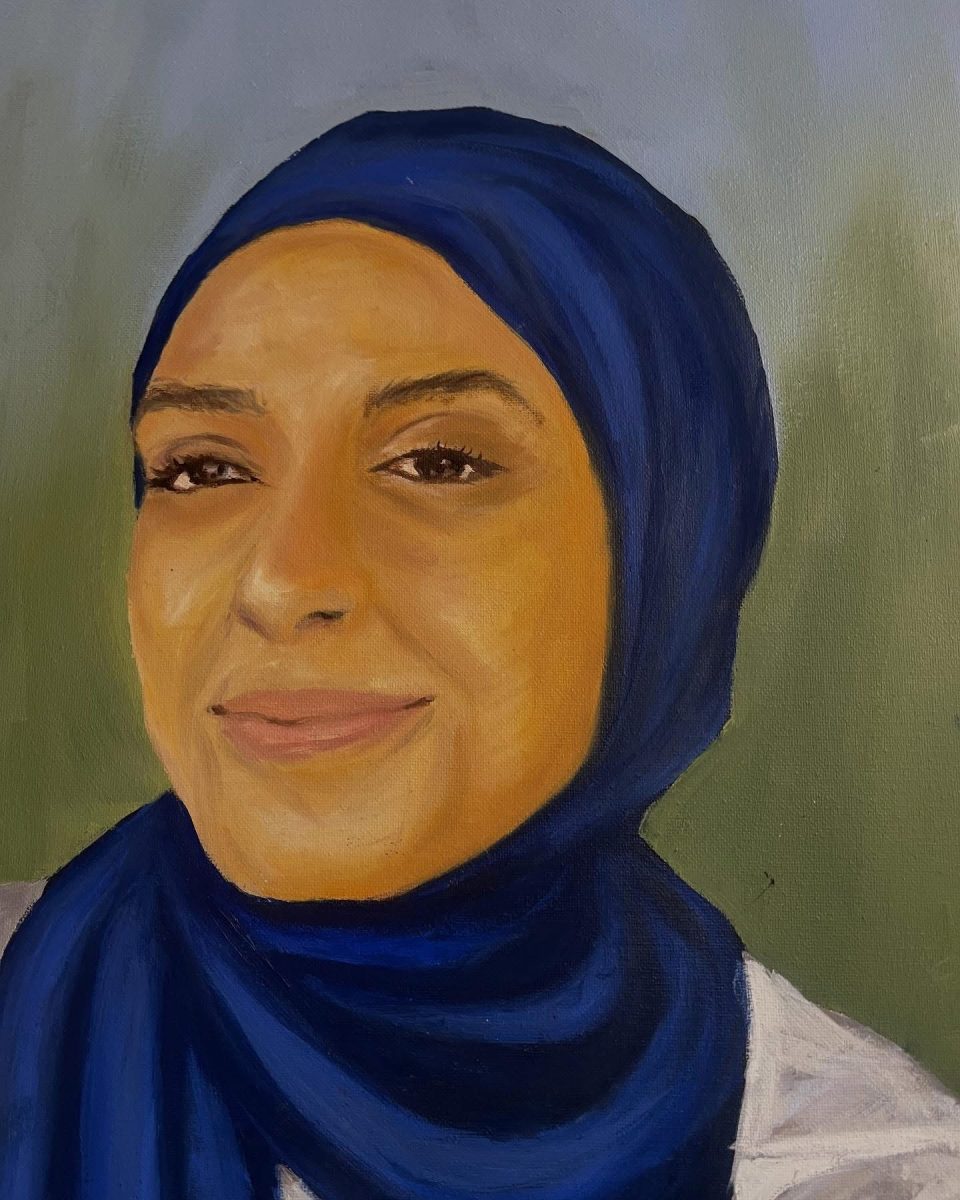Maria Alsaadi self portrait.
