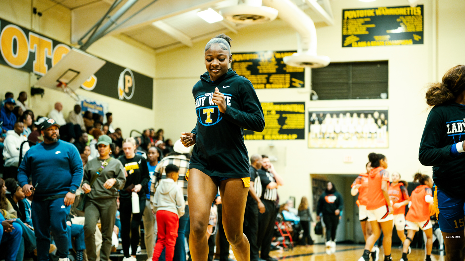 Tupelo Lady Wave Basketball played in the Tangle Of The Trail Tourament