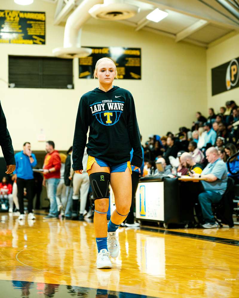 Tupelo Lady Wave Basketball played in the Tangle Of The Trail Tourament