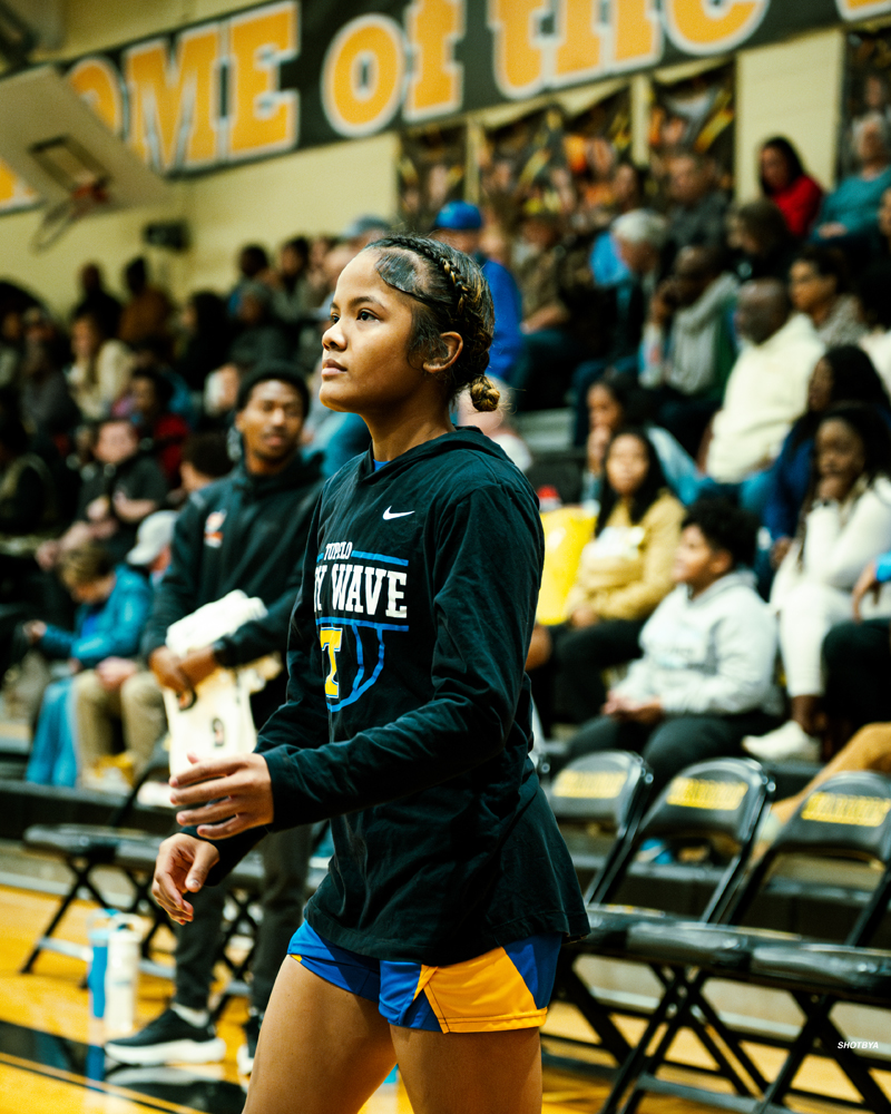 Tupelo Lady Wave Basketball played in the Tangle Of The Trail Tourament