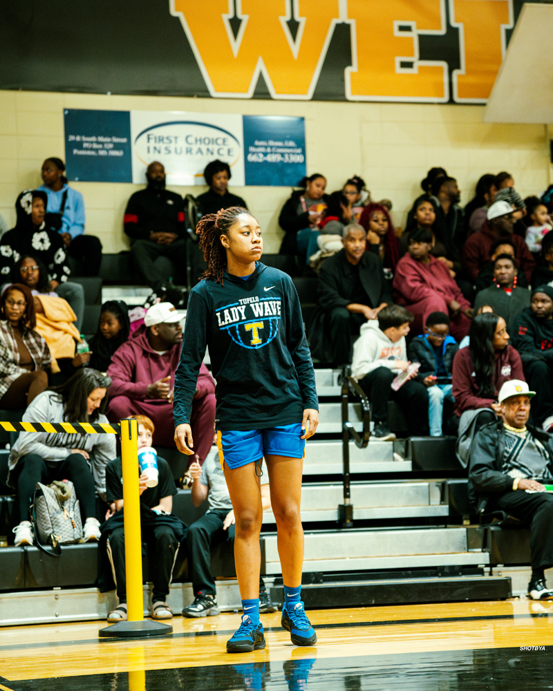 Tupelo Lady Wave Basketball played in the Tangle Of The Trail Tourament