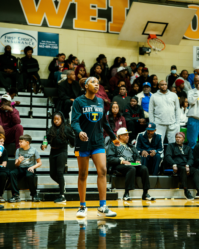 Tupelo Lady Wave Basketball played in the Tangle Of The Trail Tourament