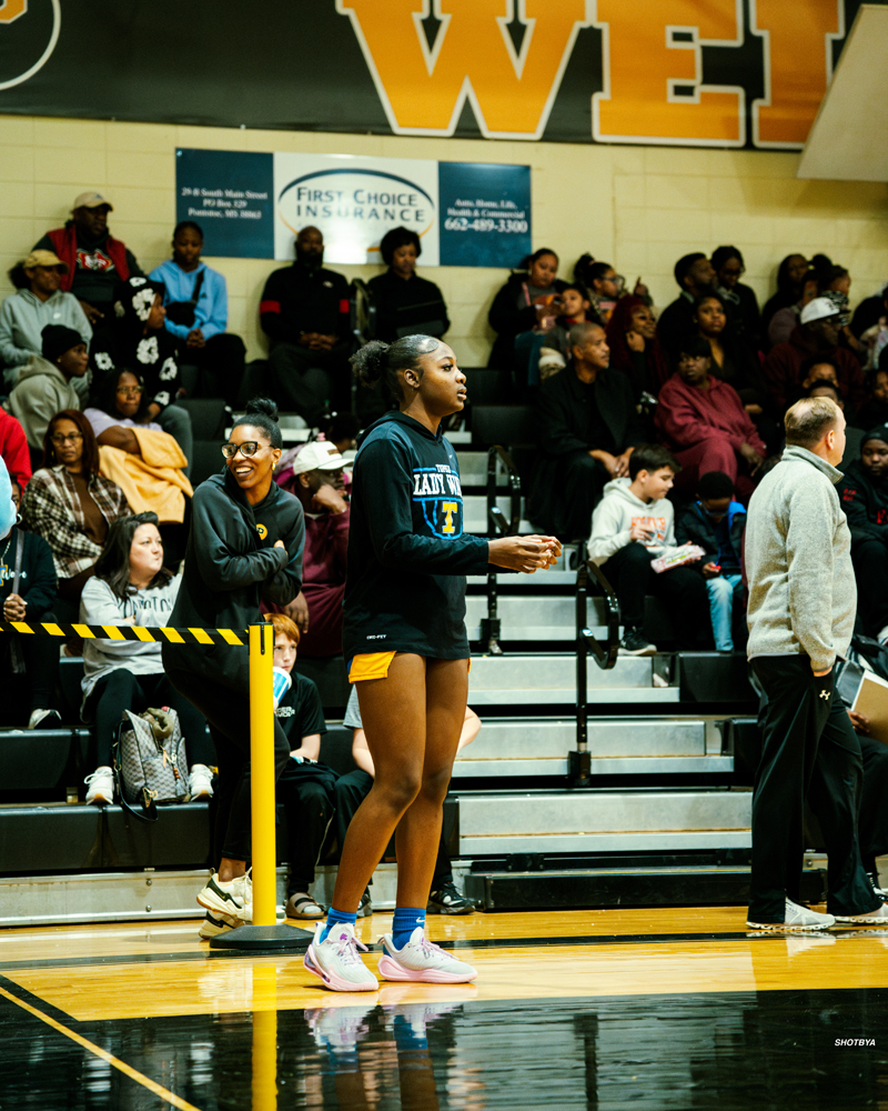 Tupelo Lady Wave Basketball played in the Tangle Of The Trail Tourament