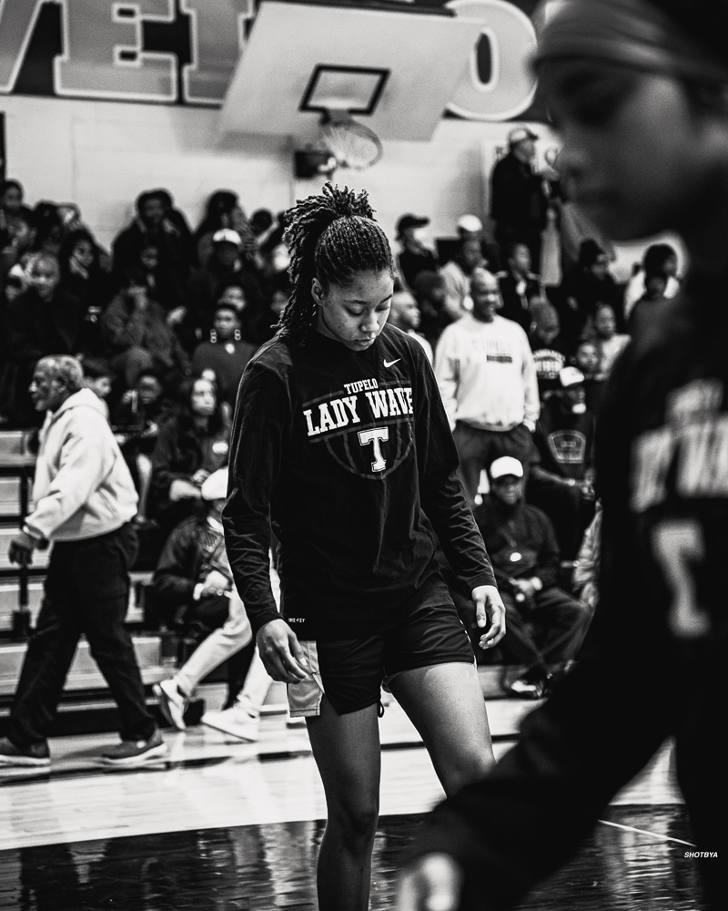 Tupelo Lady Wave Basketball played in the Tangle Of The Trail Tourament