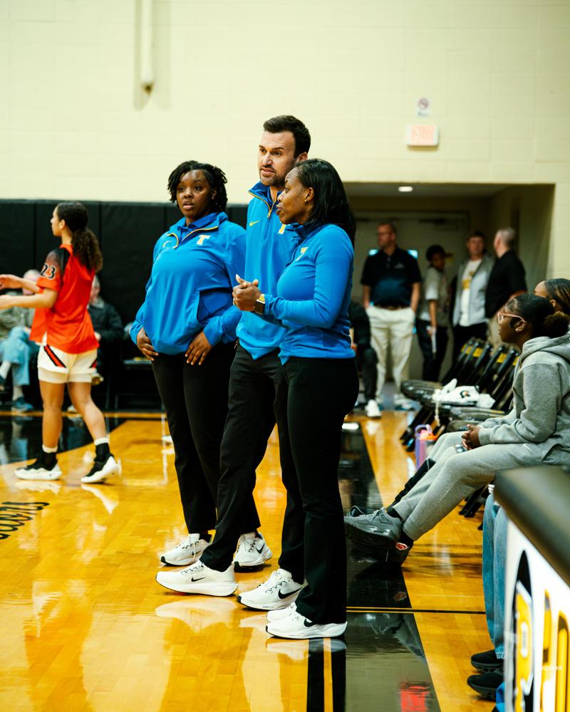 Tupelo Lady Wave Basketball played in the Tangle Of The Trail Tourament