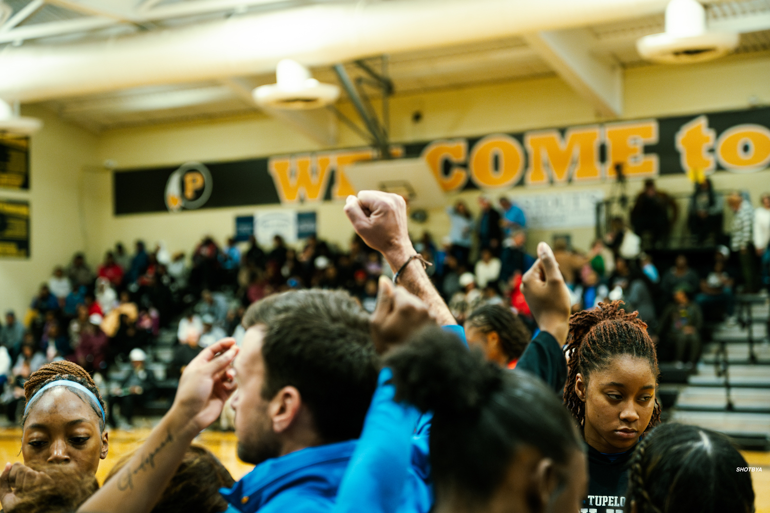 Tupelo Lady Wave Basketball played in the Tangle Of The Trail Tourament