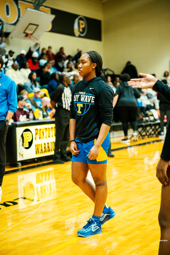 Tupelo Lady Wave Basketball played in the Tangle Of The Trail Tourament