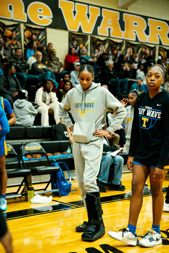 Tupelo Lady Wave Basketball played in the Tangle Of The Trail Tourament