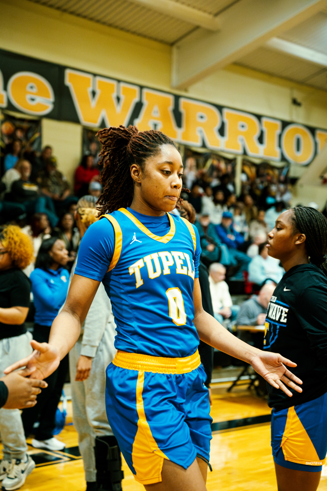 Tupelo Lady Wave Basketball played in the Tangle Of The Trail Tourament