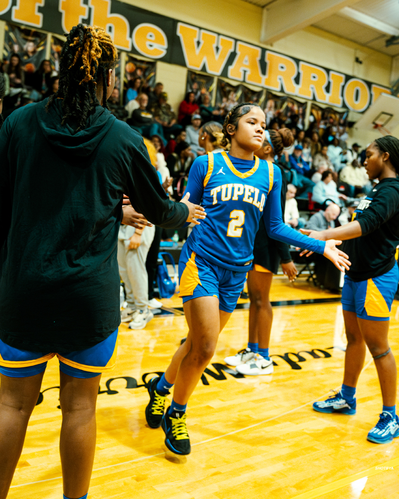 Tupelo Lady Wave Basketball played in the Tangle Of The Trail Tourament