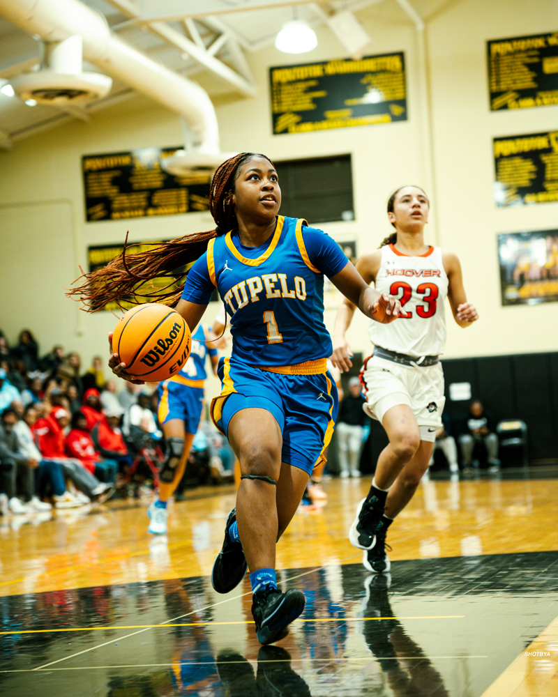 Tupelo Lady Wave Basketball played in the Tangle Of The Trail Tourament