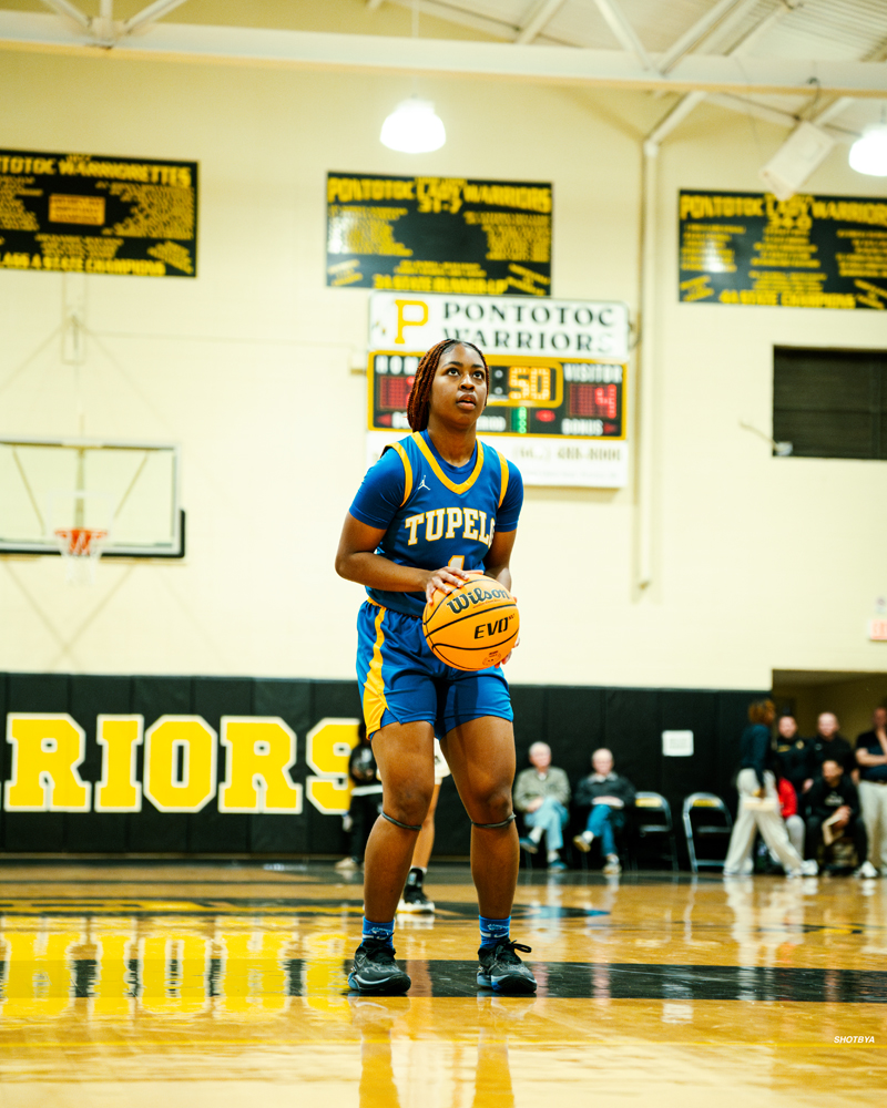 Tupelo Lady Wave Basketball played in the Tangle Of The Trail Tourament