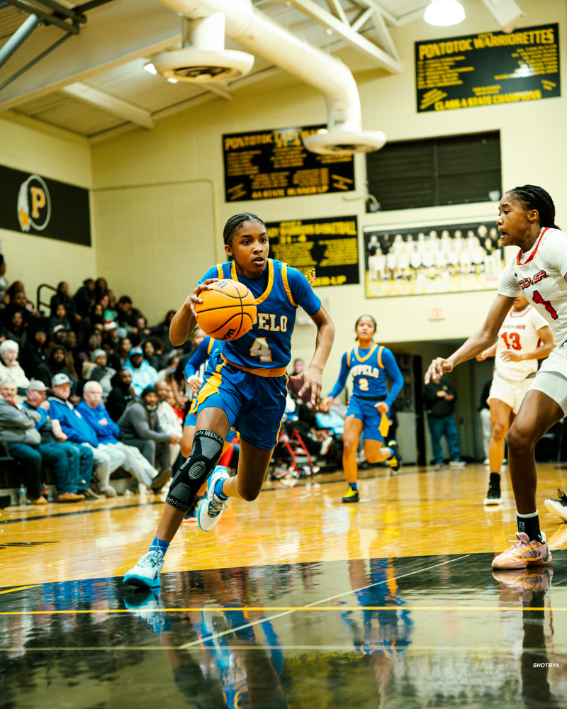 Tupelo Lady Wave Basketball played in the Tangle Of The Trail Tourament