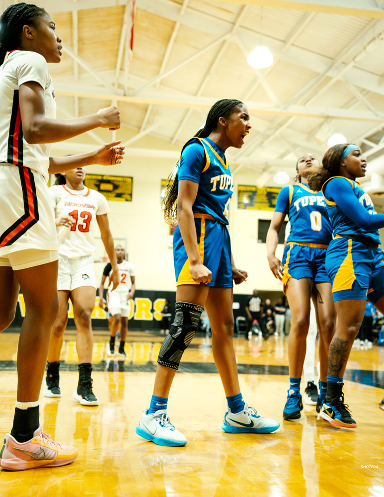 Tupelo Lady Wave Basketball played in the Tangle Of The Trail Tourament