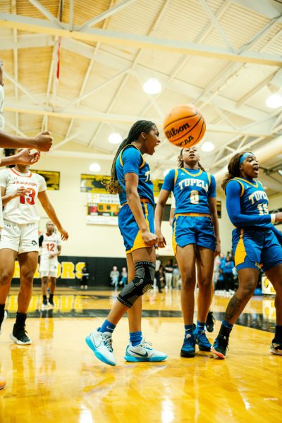 Tupelo Lady Wave Basketball played in the Tangle Of The Trail Tourament