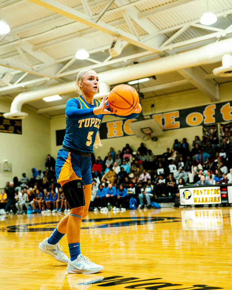 Tupelo Lady Wave Basketball played in the Tangle Of The Trail Tourament