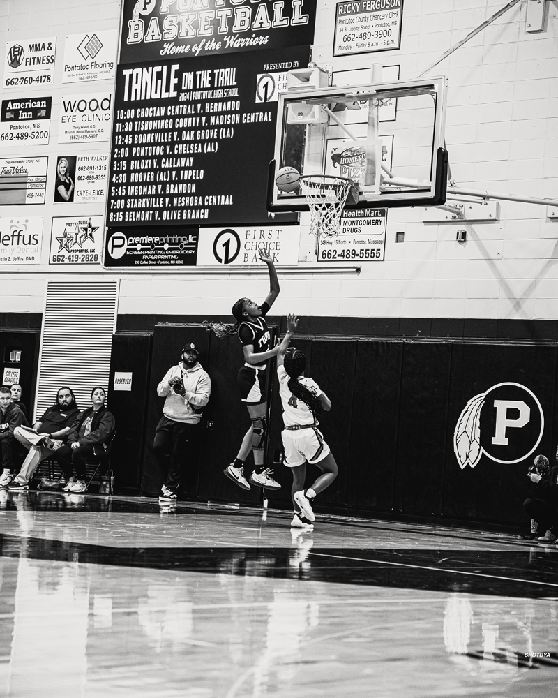 Tupelo Lady Wave Basketball played in the Tangle Of The Trail Tourament