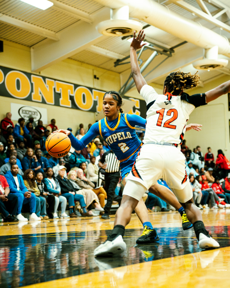 Tupelo Lady Wave Basketball played in the Tangle Of The Trail Tourament