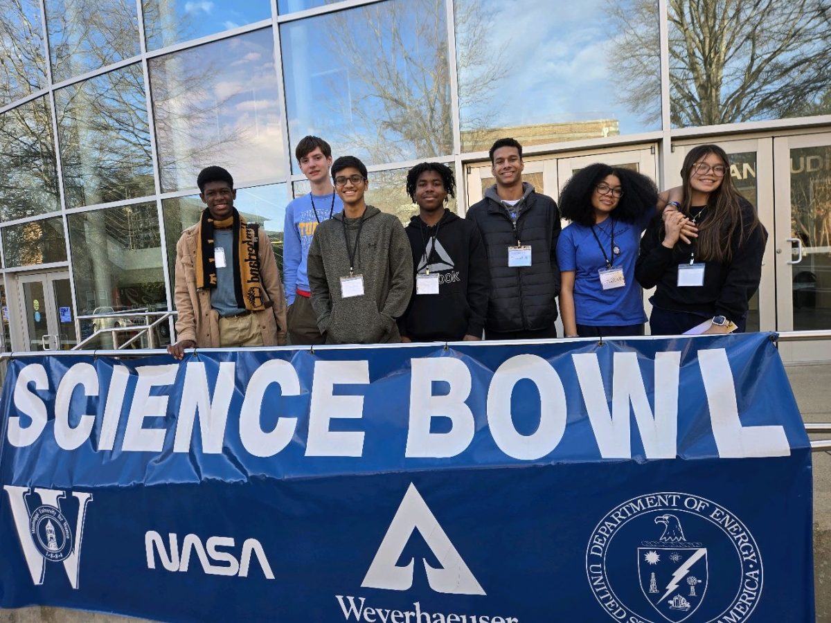 students at the science bowl