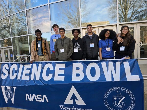students at the science bowl