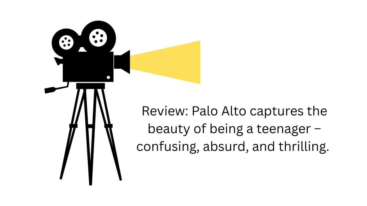 Graphic of video camera shining light
