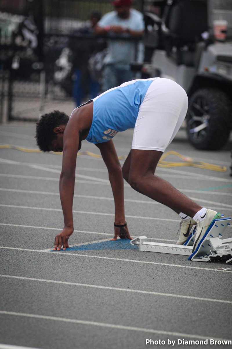 Jace McKenzie getting ready for his 400